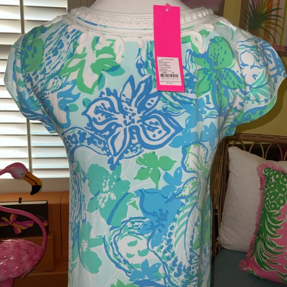 Lilly Pulitzer NWT Madia Tunic Dress Boom Croc A Locca Size XXS,XS,S,M - Picture 8 of 8